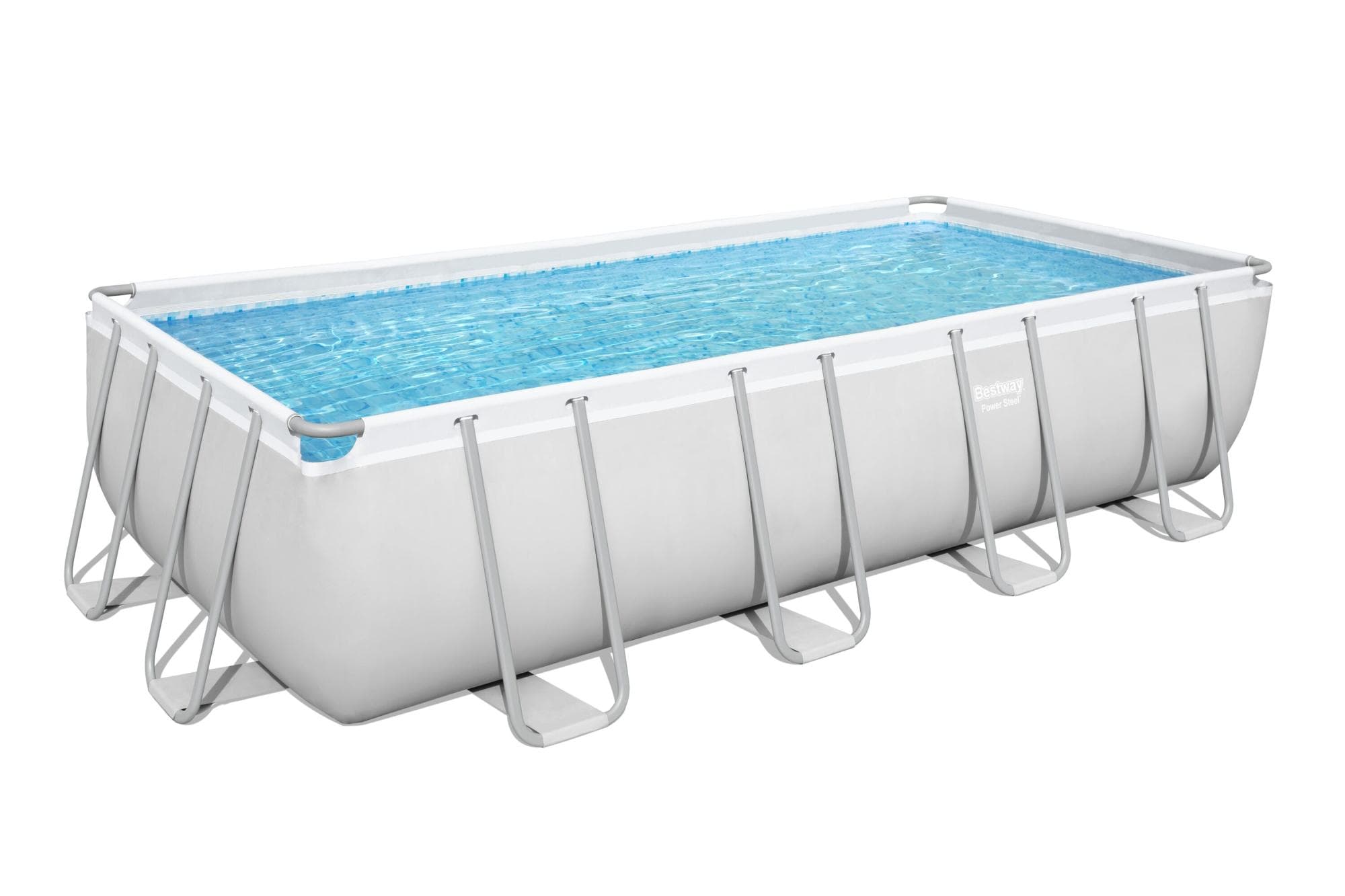 Piscina solo struttura grigio chiaro - 488x244x122 cm