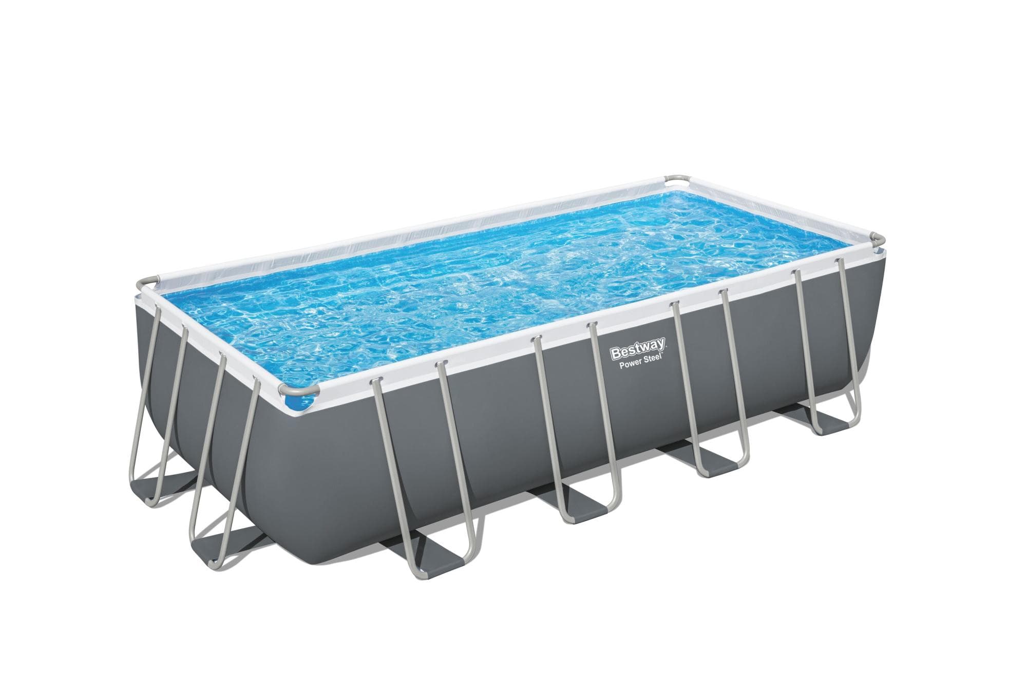 Piscina solo struttura - 549x274x132 cm grigio scuro