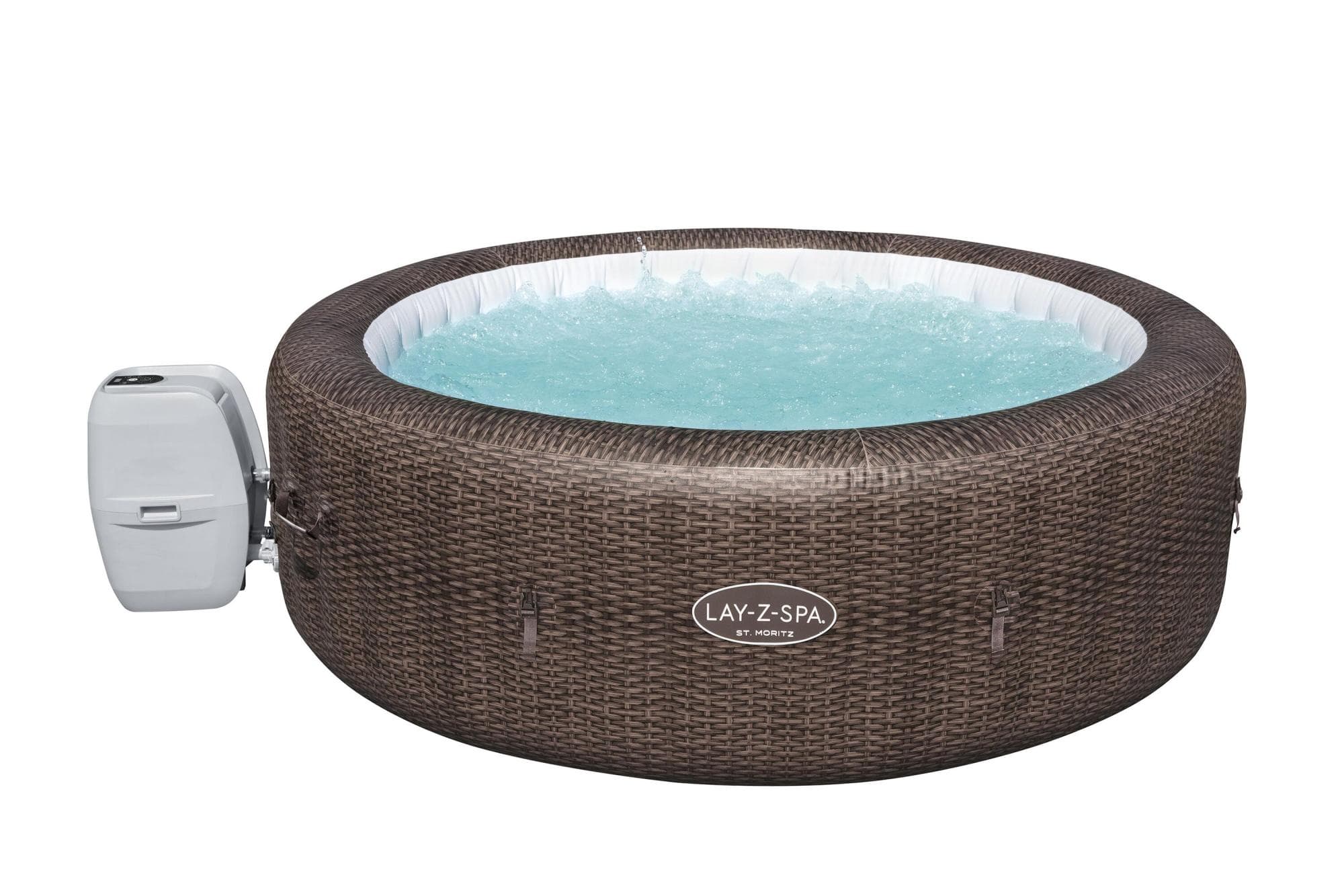 Idromassaggio gonfiabile Lay-Z-Spa St. Moritz AirJet 5-7 persone con app - Telemagno Idromassaggio gonfiabile Lay-Z-Spa St. Moritz AirJet 5-7 persone con app