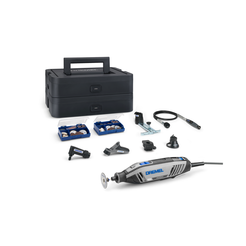 Minitrapano DREMEL 4250JS con 128 accessori e 6 complementi (4250-6/128) F0134250JS DREMEL®