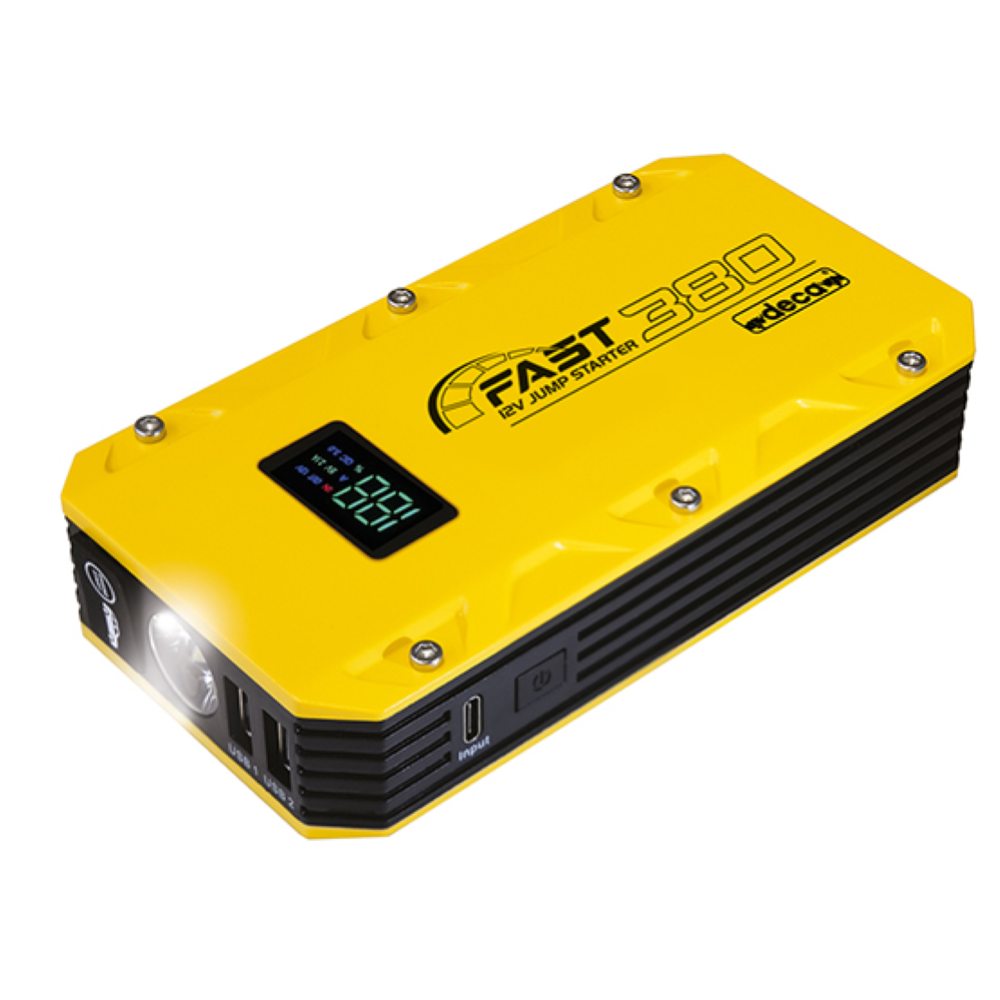 Avviatore multifunzione Power Bank al Litio FAST 380 381100 DECA