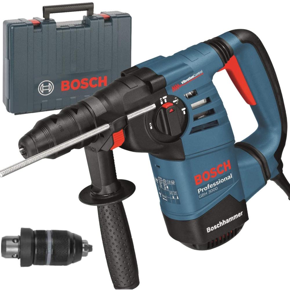 Martello perforatore GBH 3000 SDS-plus + mandrino autoserrante 061124A006 Professional BOSCH