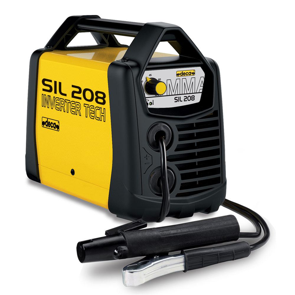Saldatrice inverter SIL 208 230V con accessori 279280 DECA